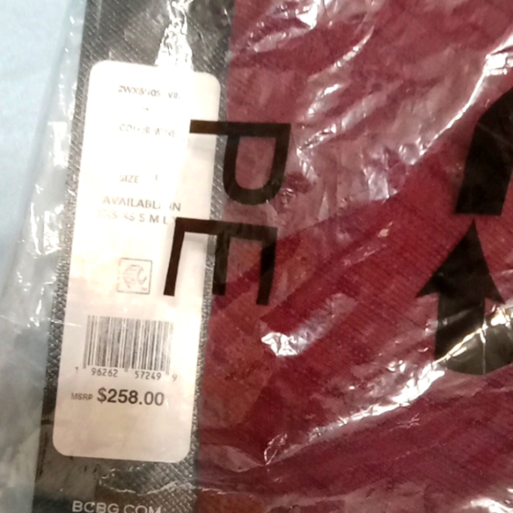 Brand New BCBGMAXAZRIA Off-The-Shoulder Sweater